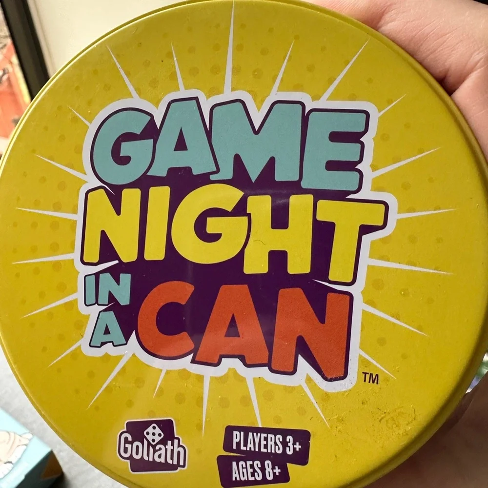 Cat Chaos Card Game and Game Night in Can Bundle